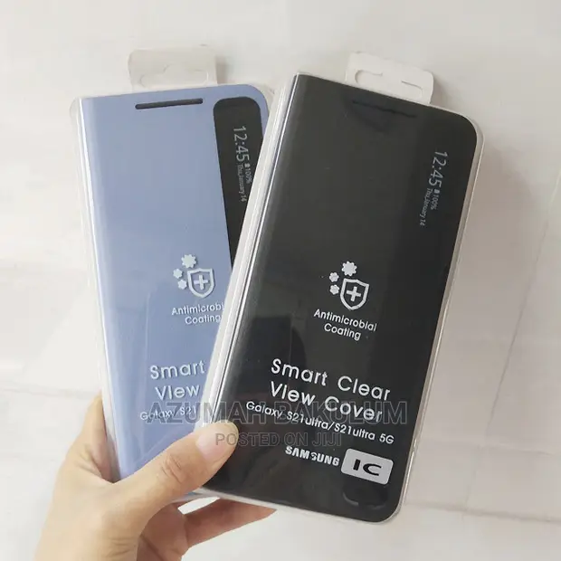 Smart Clear View Cover Samsung Galaxy S21 Ultra Flip Galaxy S21