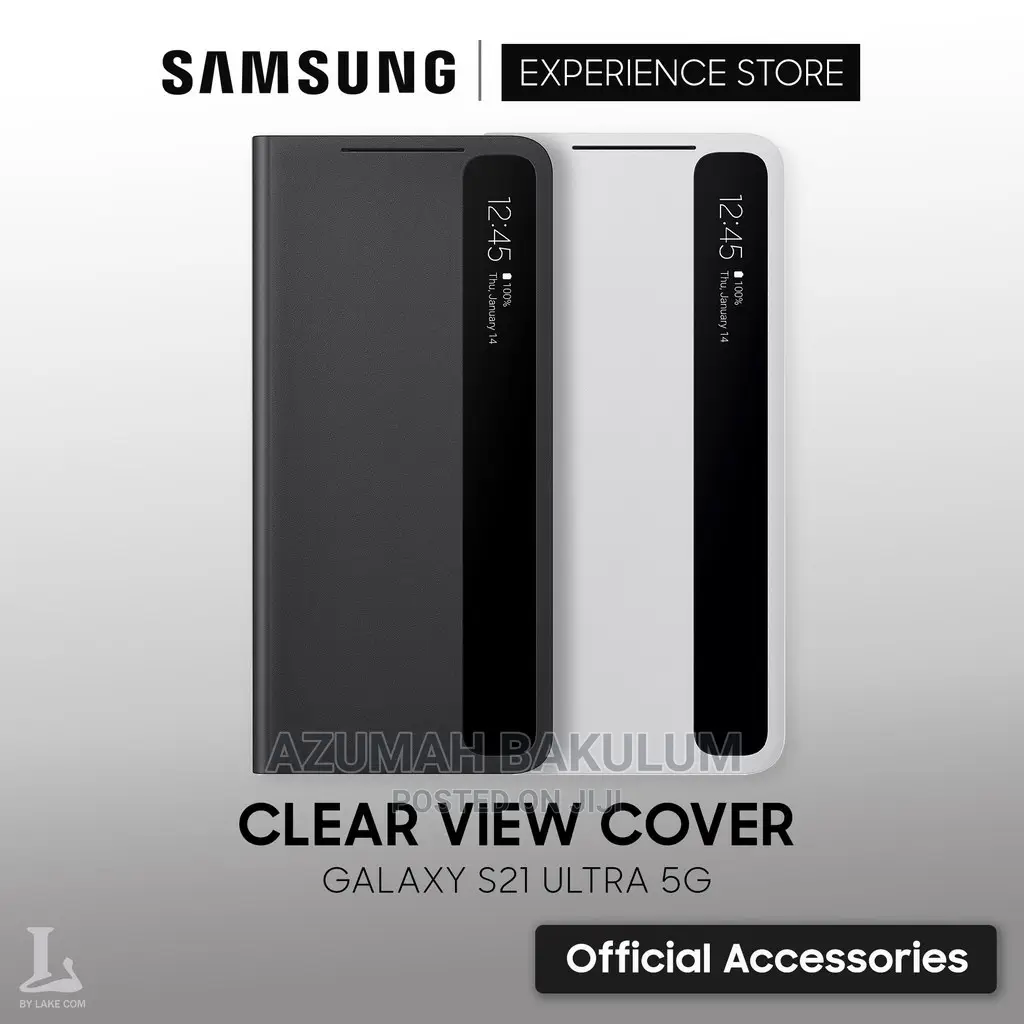 Samsung Galaxy S21 Ultra Smart Clear View Flip Cover