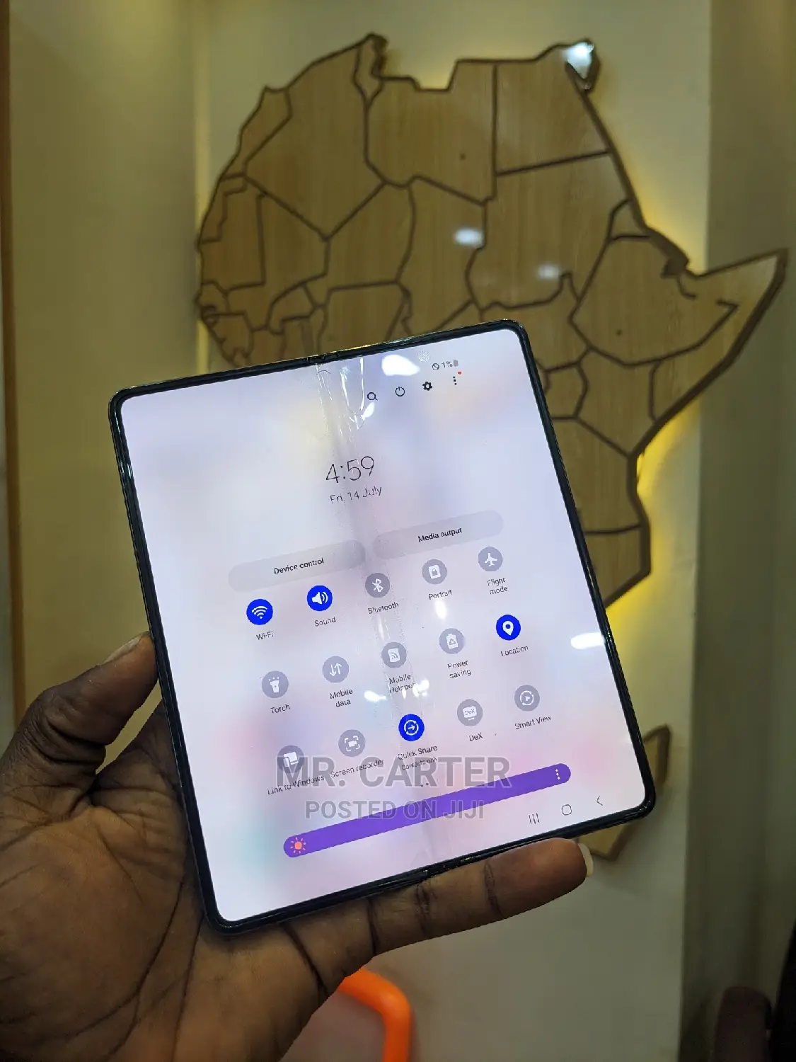 New Samsung Galaxy Z Fold4 256 GB Gray