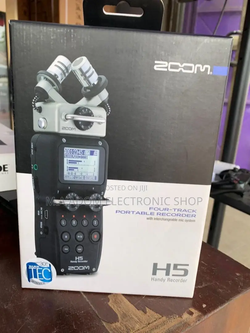 Better Zoom H5 4-Track Portable Recorder