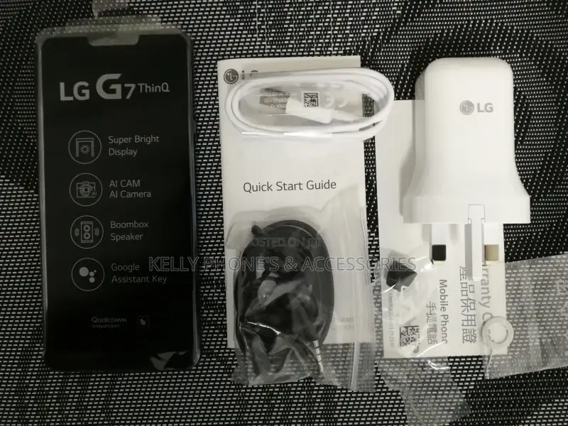 New LG G7 ThinQ 64 GB Black
