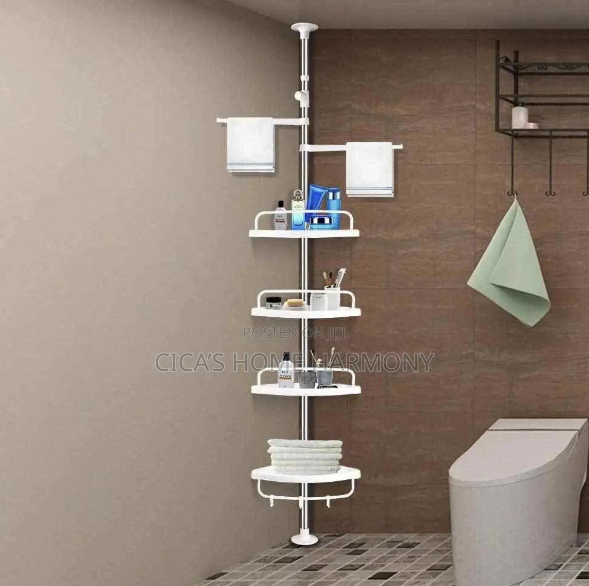 Durable Multi-Corner Shelf