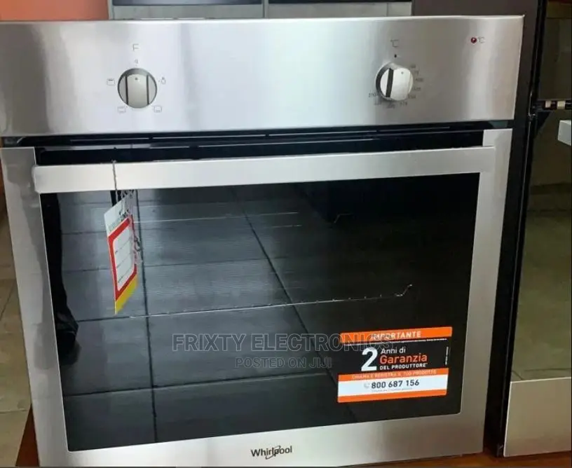 Latest Whirlpool 60cm Electric Double Door Oven (Built In) in Accra