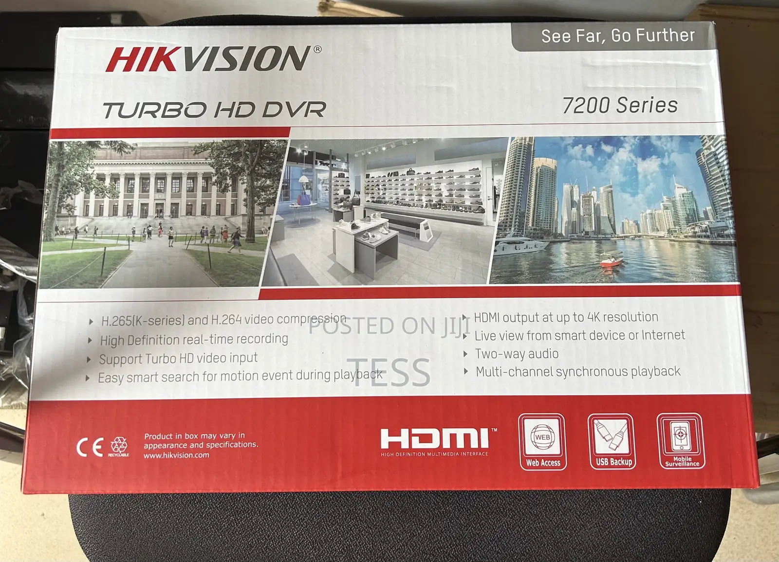 4ch DVR Hikvision 1080p (2mp) Series 7200