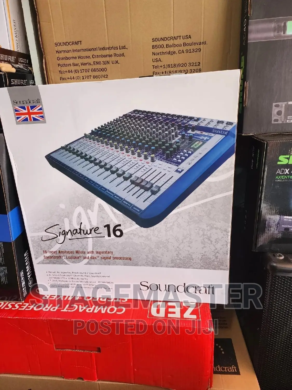 Soundcraft Signature 16 Raw Mixer
