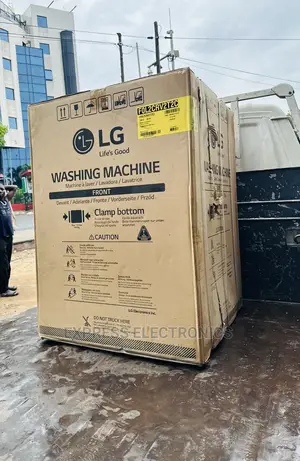 Fabulous Sleek LG Front Load Washing Machine F2J5TNP7S 8kg