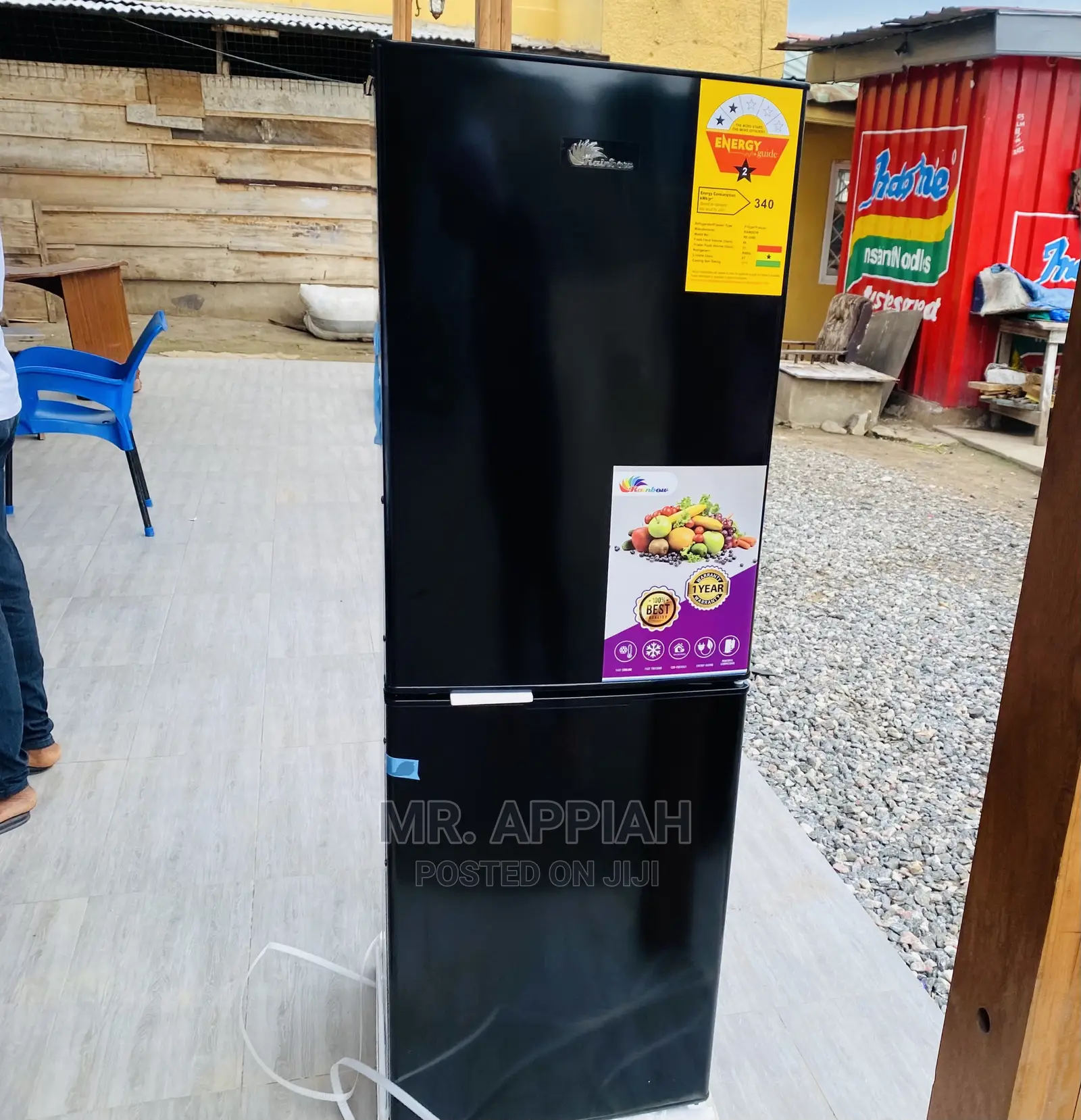 Get a Discount on 166ltr Rainbow Fridge(RF-271ix) 