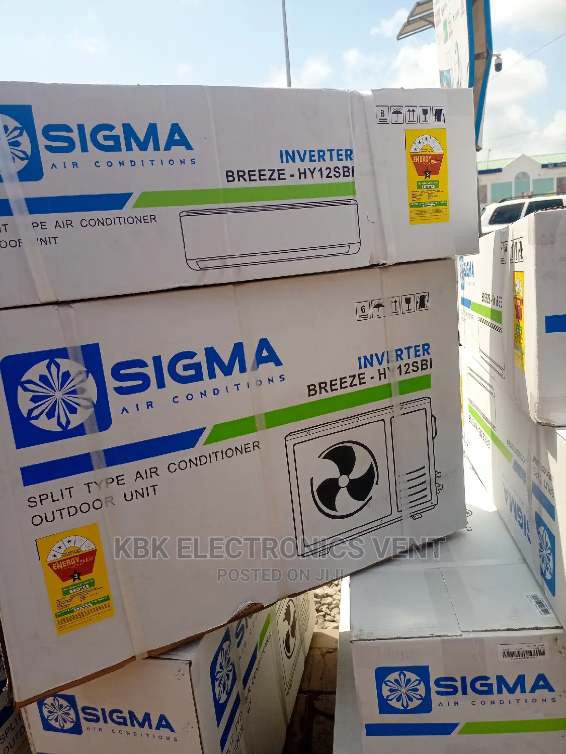 Sigma 1.5hp Inverter R410+ 2stars Split Ac