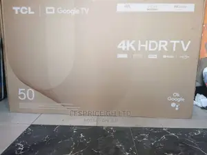 TCL 50” Smart Android Ultra Uhd TV