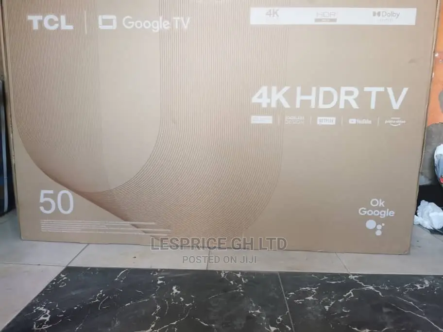TCL 50” Smart Android Ultra Uhd TV