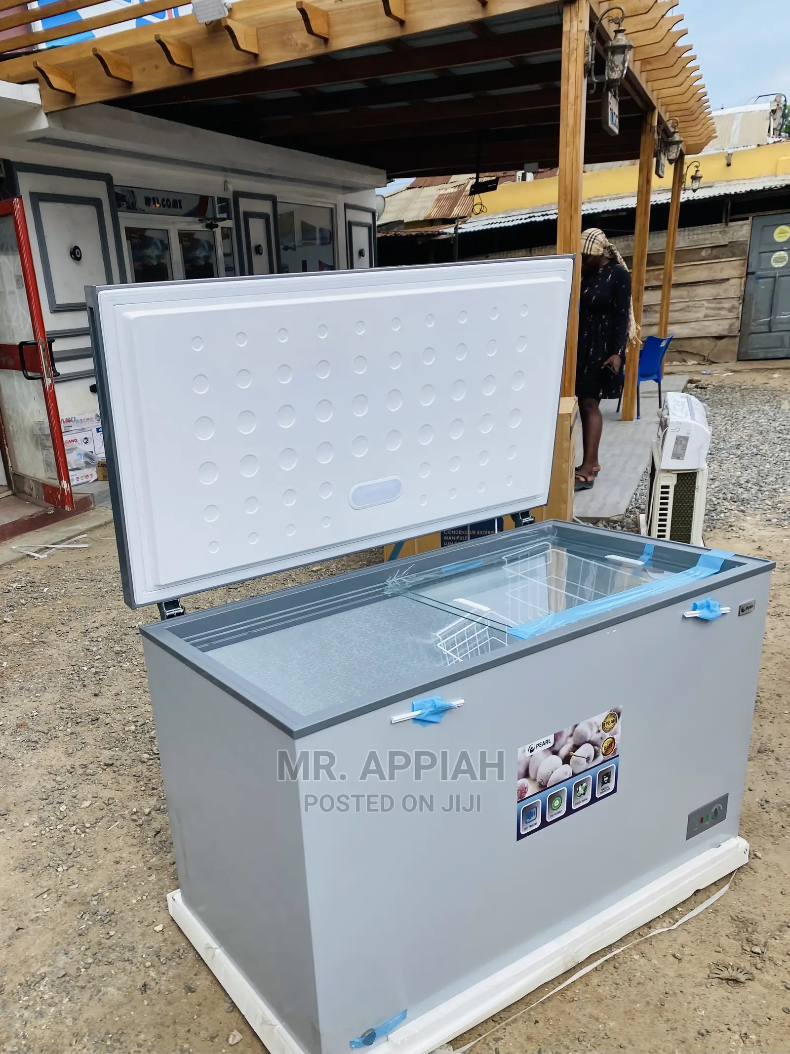 Newly in Stock Pearl 780L Singledoor Chest Freezer(PCF-850)
