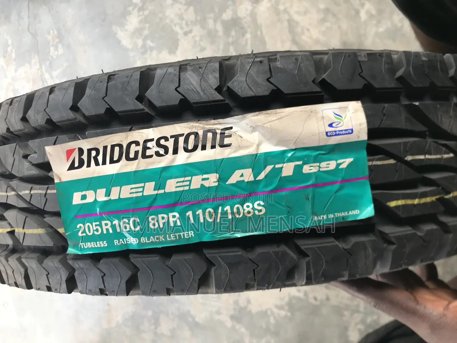205R16 Brigdestone