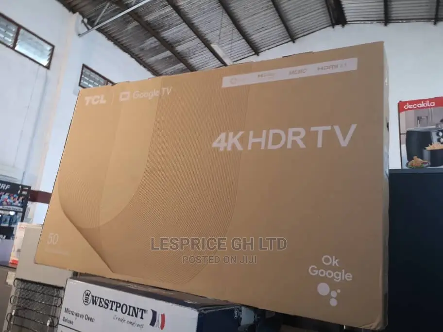 TCL 50” Android Smart TV Edgeless Design