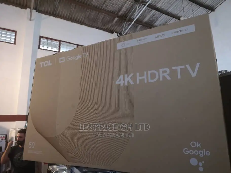 TCL 50” Android Smart (Dvb S2T2 ) TV