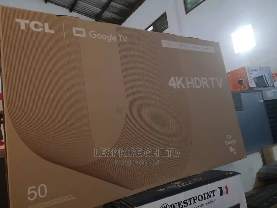 High Resolution TCL 50” Android HDR TV