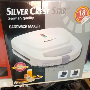 Brand New Silver Crest Sandwish Maker