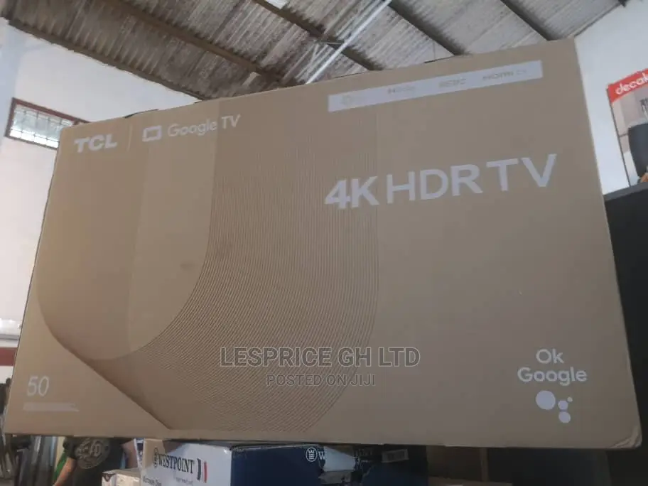 TCL 50” Android Smart TV Quality Screen View