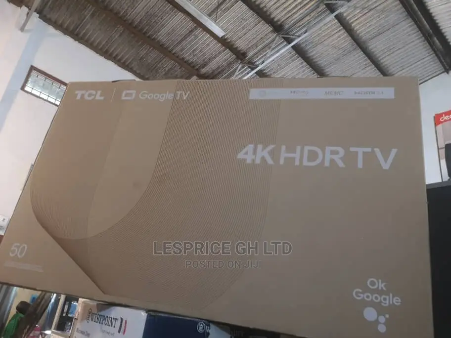 TCL 50” Android Smart TV Quality Screen View