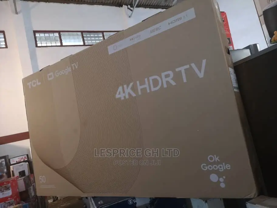 TCL 50” Android Smart Original Screen TV