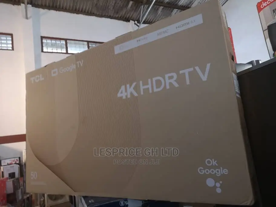 New. TCL 50” Android HDRTV Improved