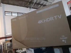 TCL 50” Android Smart 1080pixels Ultra Uhd TV