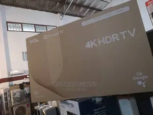 TCL 50” Android Smart ULTRA UHD.Available