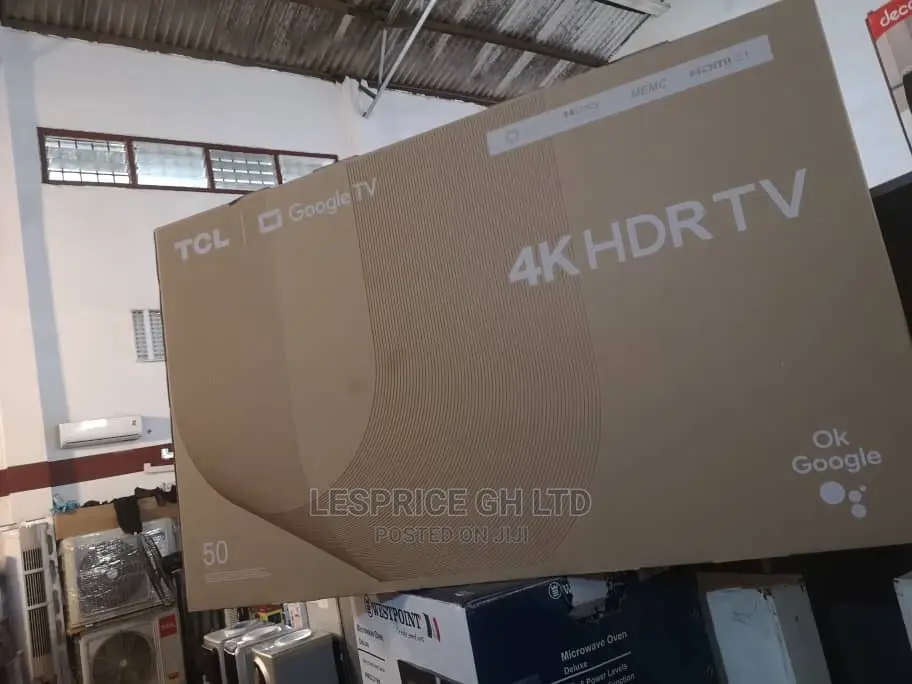 TCL 50” Android Smart ULTRA UHD.Available