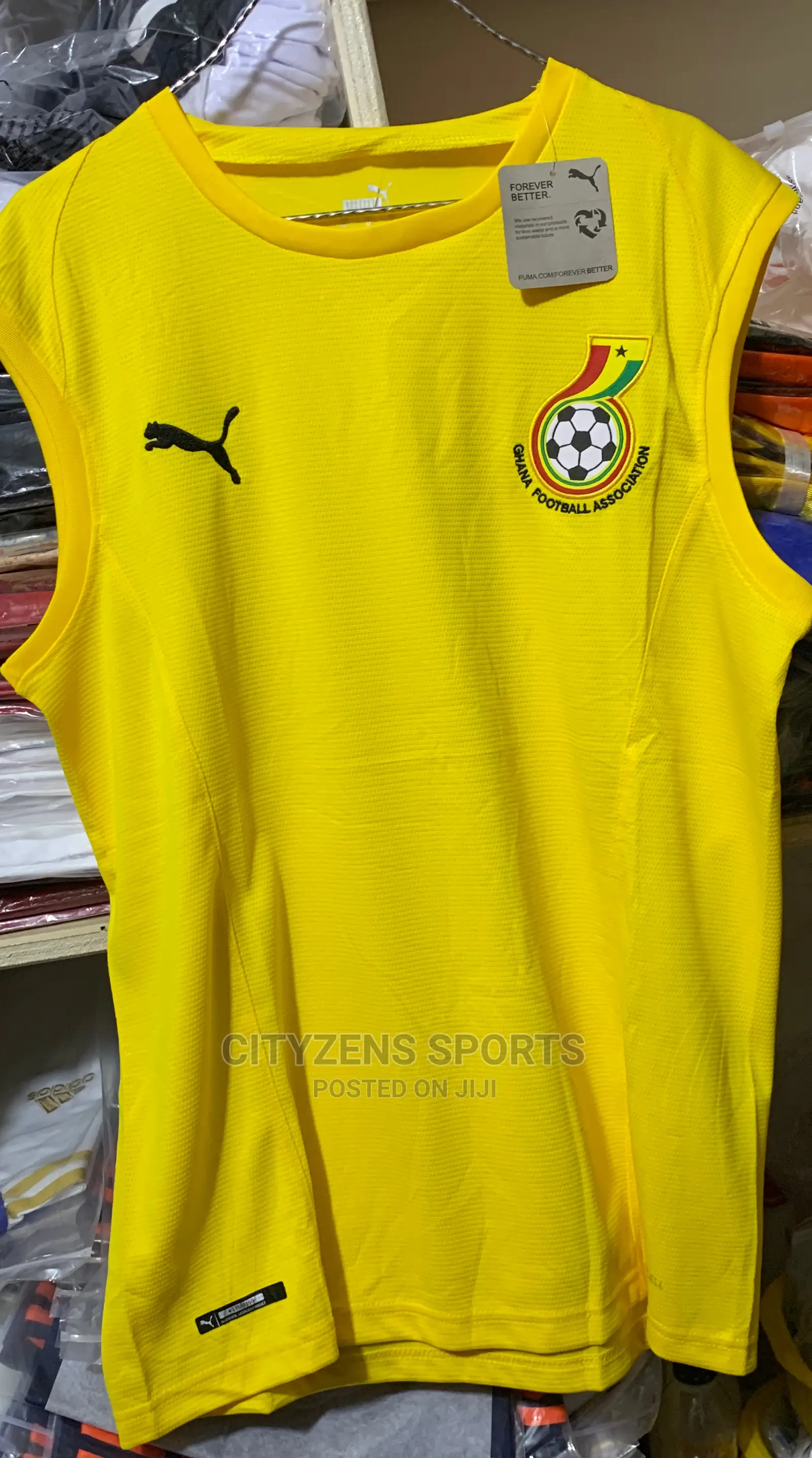 Black Stars Training Jersey