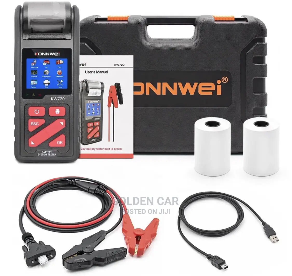 Konnwei Kw720 Car Battery Tester 6v,12v,24v