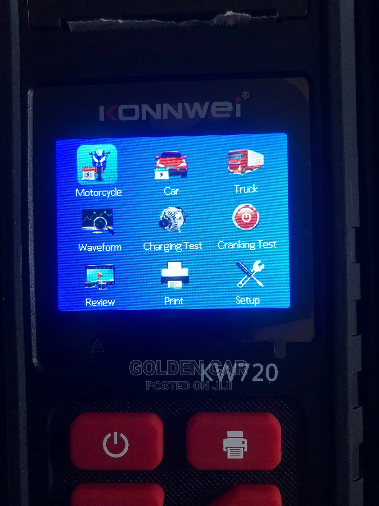 Konnwei Kw720 Car Battery Tester 6v,12v,24v