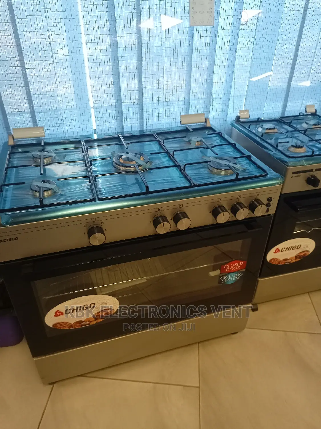 Chigo 90"60 5burner Gas Cooker Oven+Grill