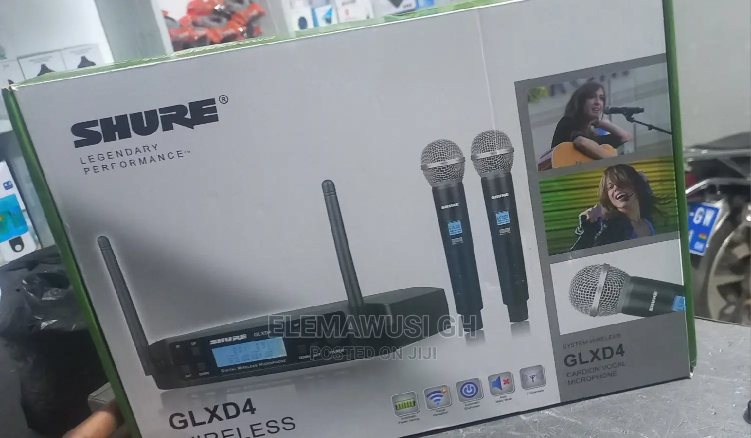 Shure Glxd4 Professional Microphone 2in1