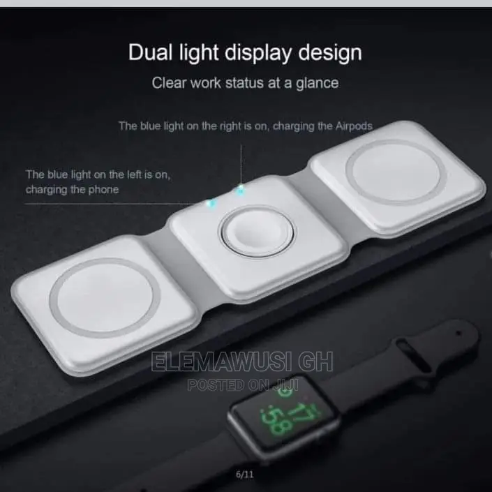 3in1 Magnetic Wireless Charger