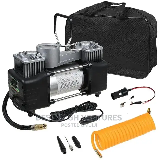 Car Double Cylinder Portable Inflator
