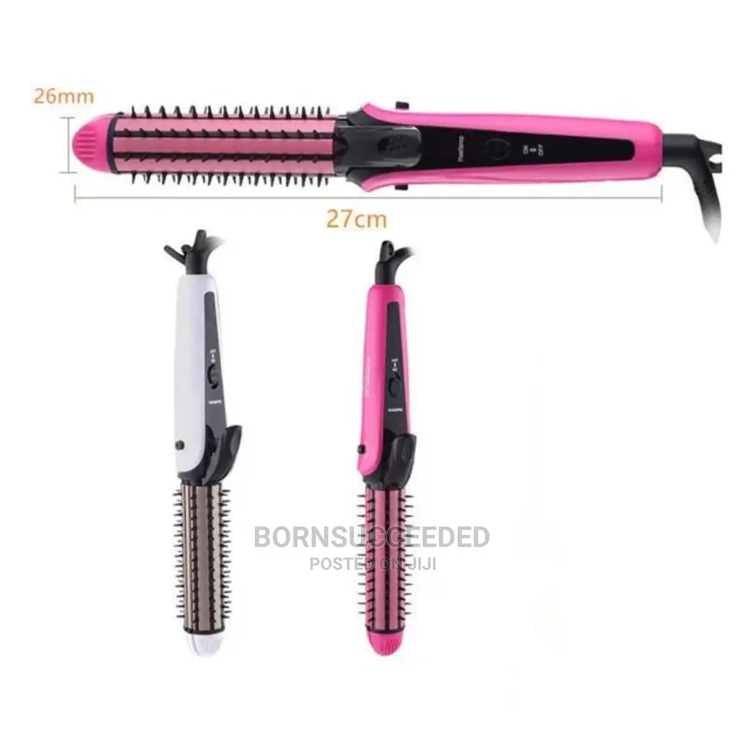 Hair Curler 3 IN 1 Hair Curling Iron Set Ceramic Flat Iron