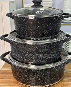 Non Stick Granite Jumbo Size 3set