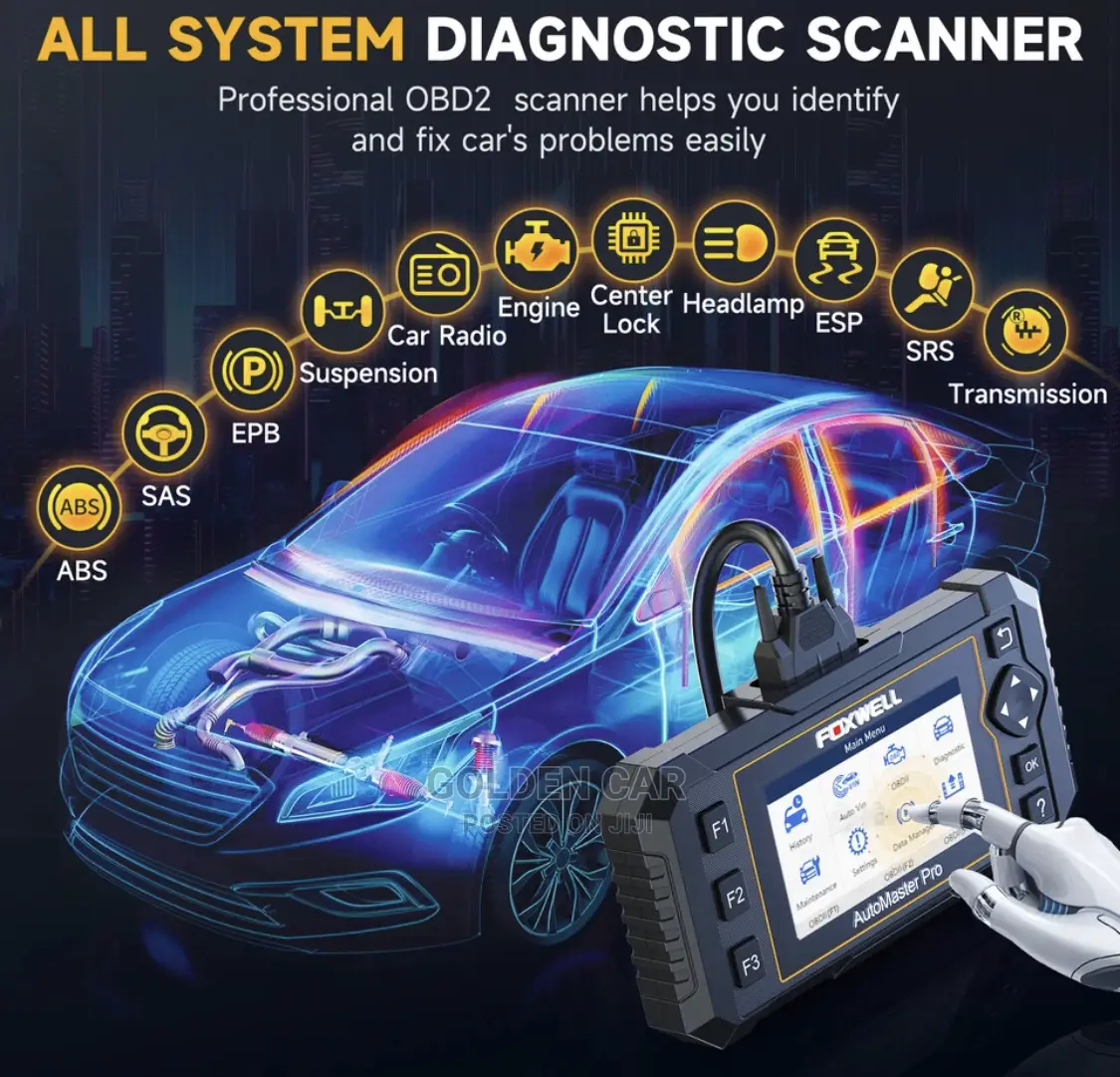 Foxwell NT624 OBD2 Car Diagnostic Scanner