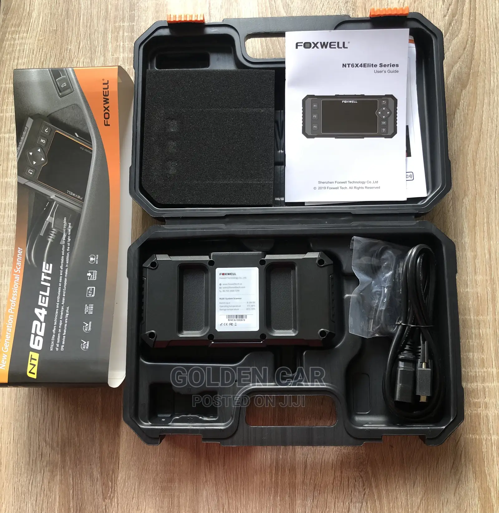 Foxwell NT624 OBD2 Car Diagnostic Scanner
