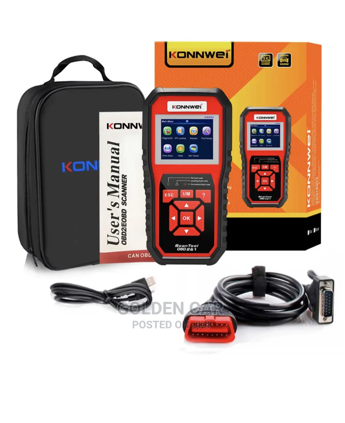 Konnwei KW850 OBD2 Car Diagnostic Scanner