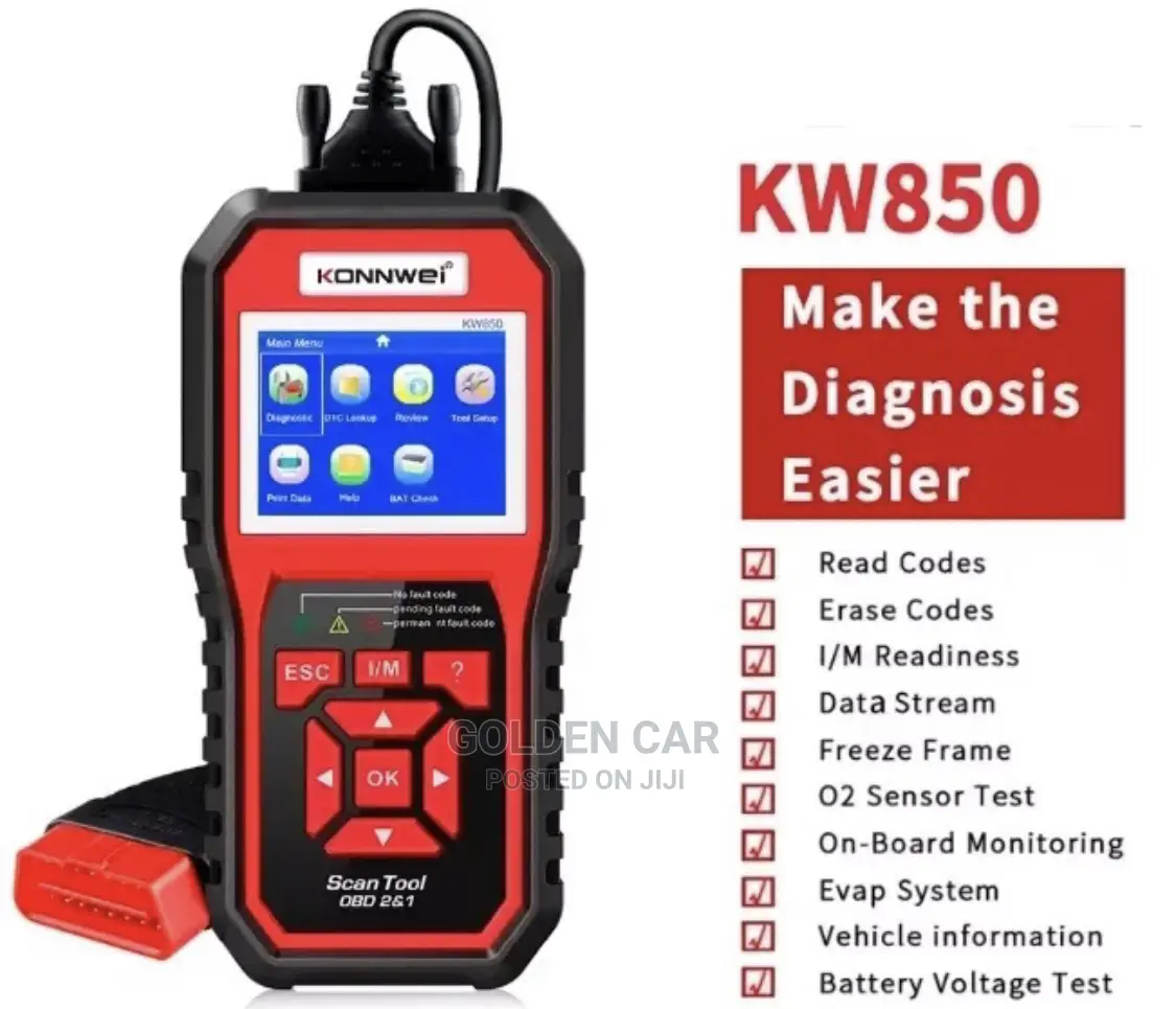 Konnwei KW850 OBD2 Car Diagnostic Scanner