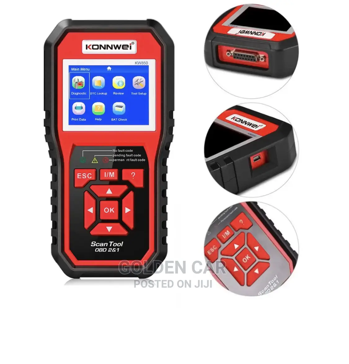Konnwei KW850 OBD2 Car Diagnostic Scanner