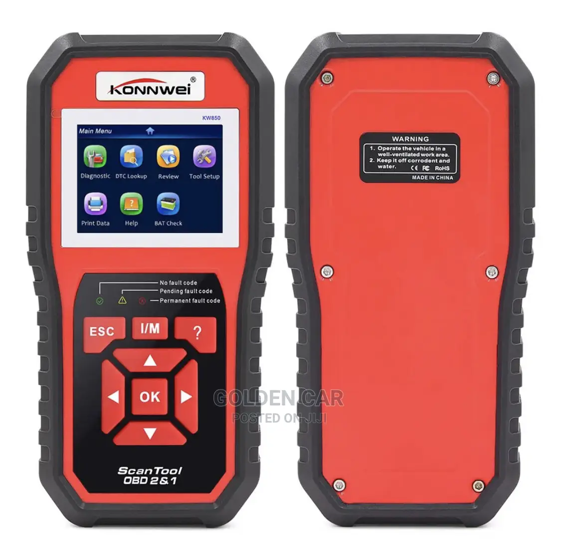 Konnwei KW850 OBD2 Car Diagnostic Scanner