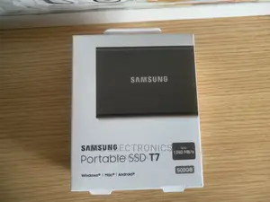 Samsung T7 Portable Ssd 500gb - 1050mb/S