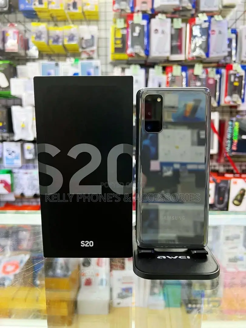 New Samsung Galaxy S20 128 GB Black