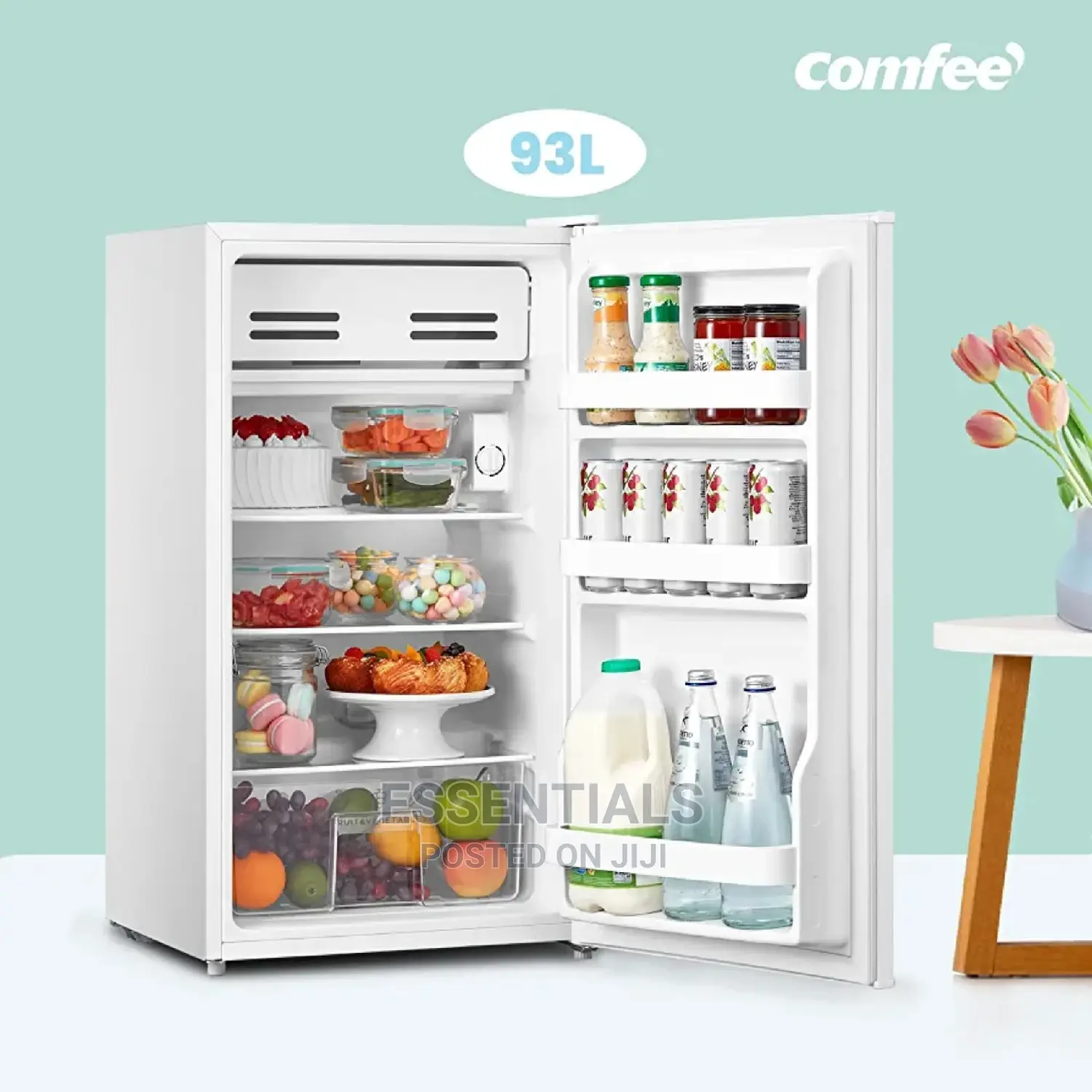 COMFEE' 93 Litre Fridge RCD93WH1(E) Under Counter Fridge