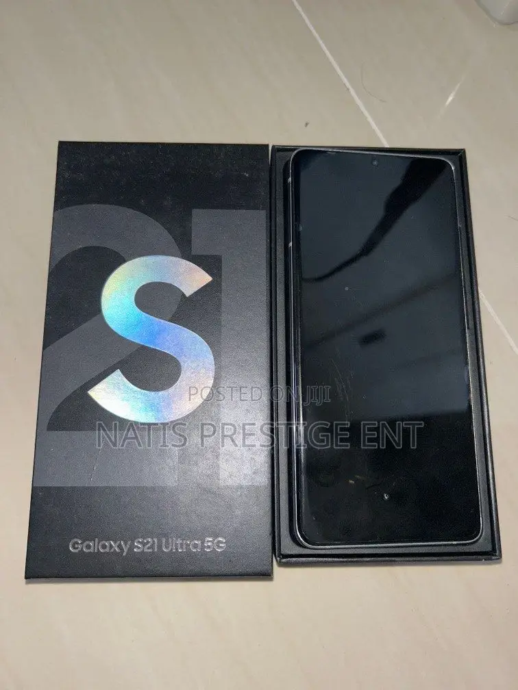 New Samsung Galaxy S21 Ultra 5G 512 GB Black
