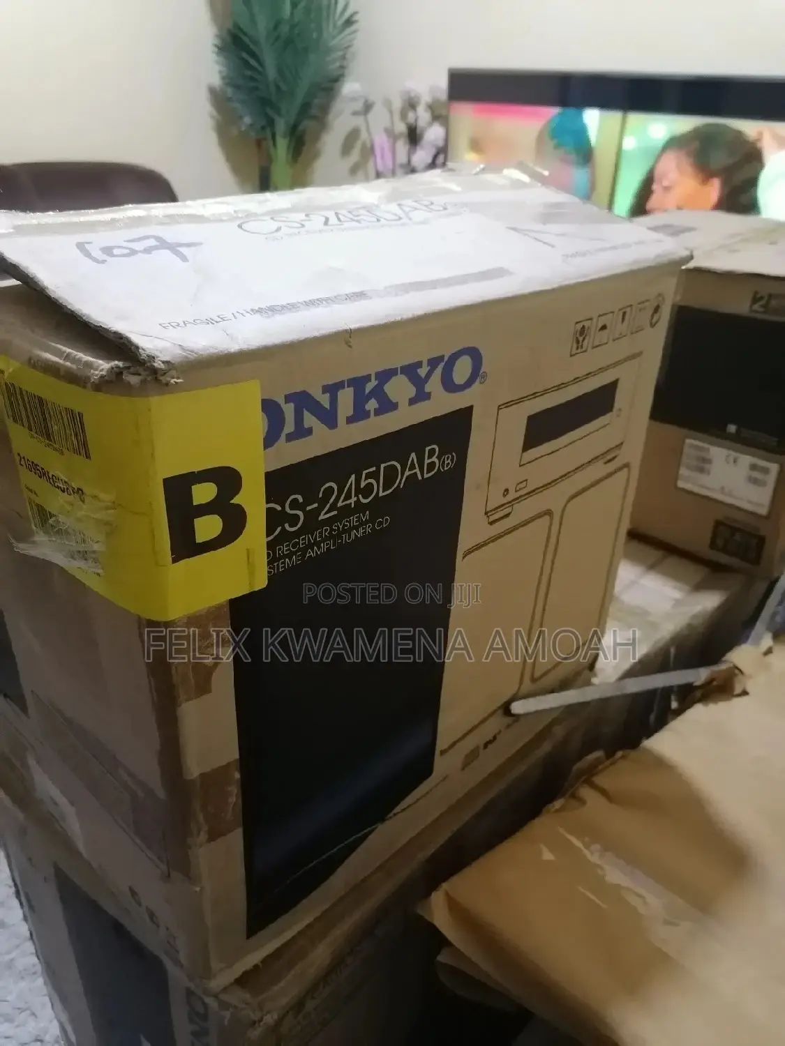 Onkyo Cs-245dab Usb Receiver System With Dab+ Radio