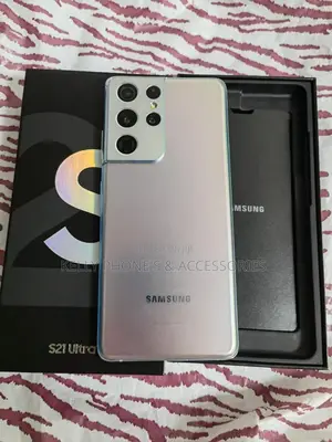 New Samsung Galaxy S21 Ultra 5G 128 GB Silver