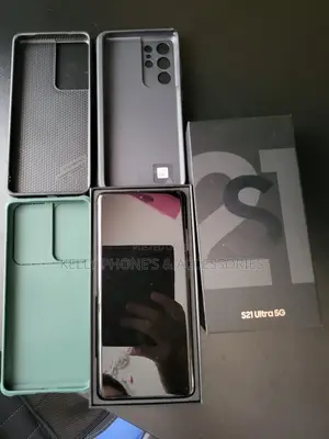 New Samsung Galaxy S21 Ultra 5G 128 GB Silver