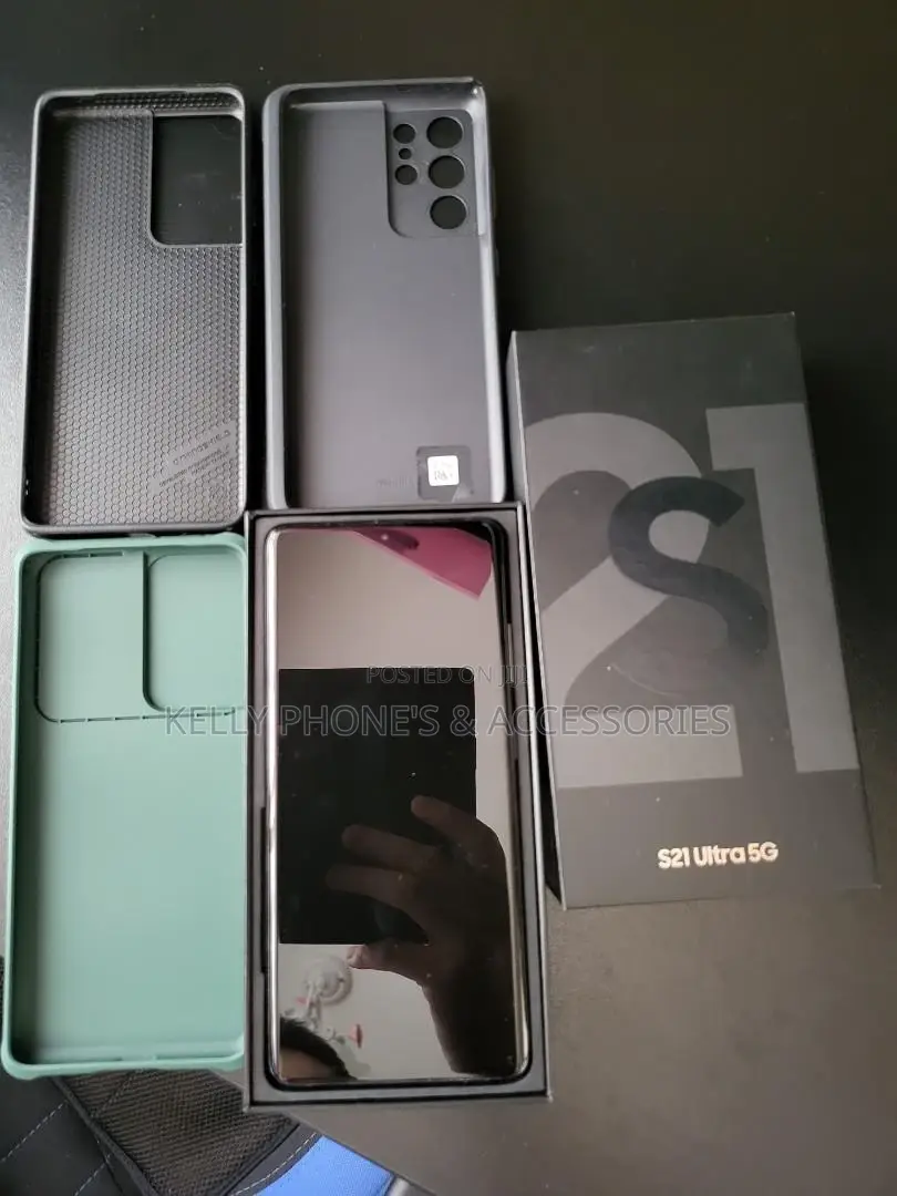 New Samsung Galaxy S21 Ultra 5G 128 GB Silver